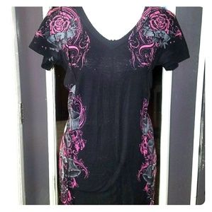 Sinful by Affliction Short Sleeve Shirt